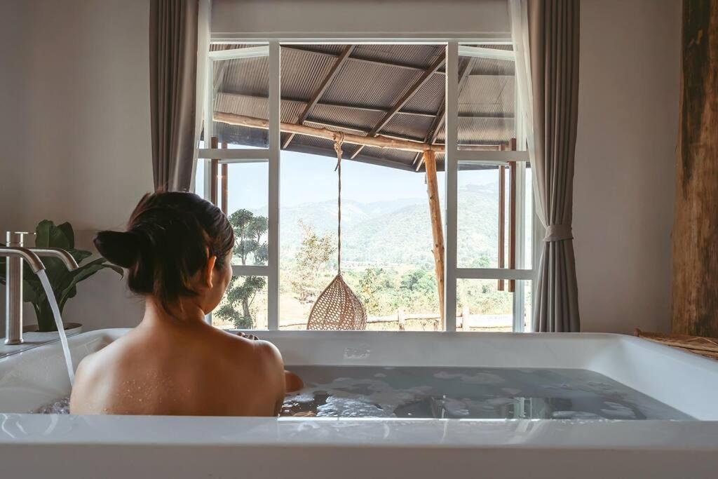 Elephantpoolvilla Maetang Chiangmai Ban Muang Kut Exteriér fotografie