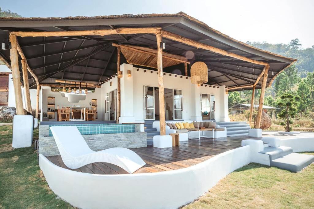Elephantpoolvilla Maetang Chiangmai Ban Muang Kut Exteriér fotografie