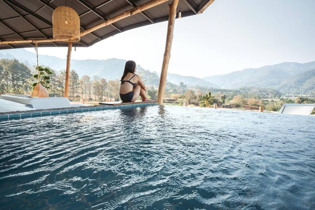 Elephantpoolvilla Maetang Chiangmai Ban Muang Kut Exteriér fotografie